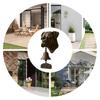 Outdoor Dinner Bell with Dog Head Design view 4