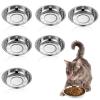 6-Pack Cat Bowls 16cm Stainless Steel view 1