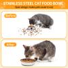 6-Pack Cat Bowls 16cm Stainless Steel view 3