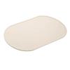 Vyloky Silicone Feeding Mat with Splash Guard - Rollable, 39.7x26.4 cm, 6 Pastel Colors for Cats and Dogs (Cream White) view 1