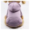 Winter Dog Coat, Warm Fleece Lined, for Small to Medium Dogs, Puppies, Cats (Light Purple, XXL) view 1