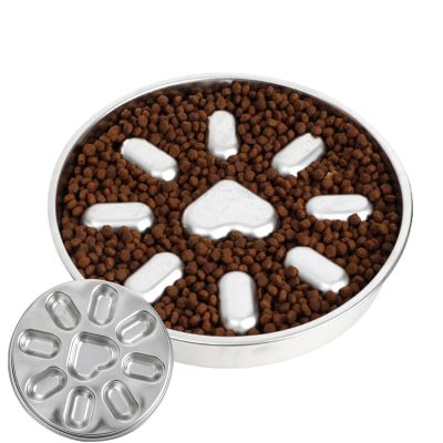 Slow-Feeder Bowl, Interactive Puzzle, Anti-Gulping, Bloat Prevention