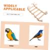 HEMOTON Hanging Wooden Ladder for Birds view 3