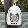 Naroote Cat Bubble Backpack Carrier, Large Space, Cute Design, Transparent Window for Camping (White) view 3