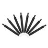 Black Hearing Aid Cleaning Brushes, 8 Pieces with U-Hooks view 1