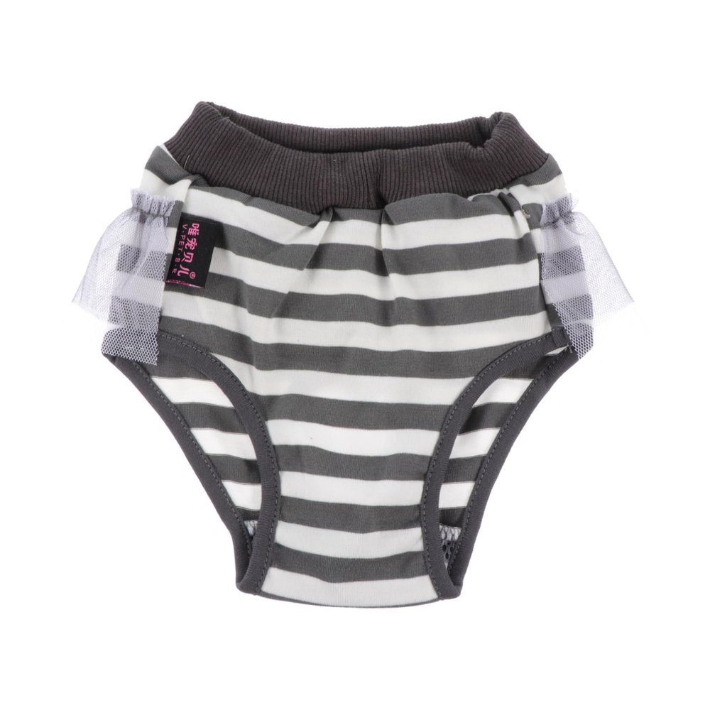 Sosoport Decorative Dog Diaper for Female Dogs - XL Coffee