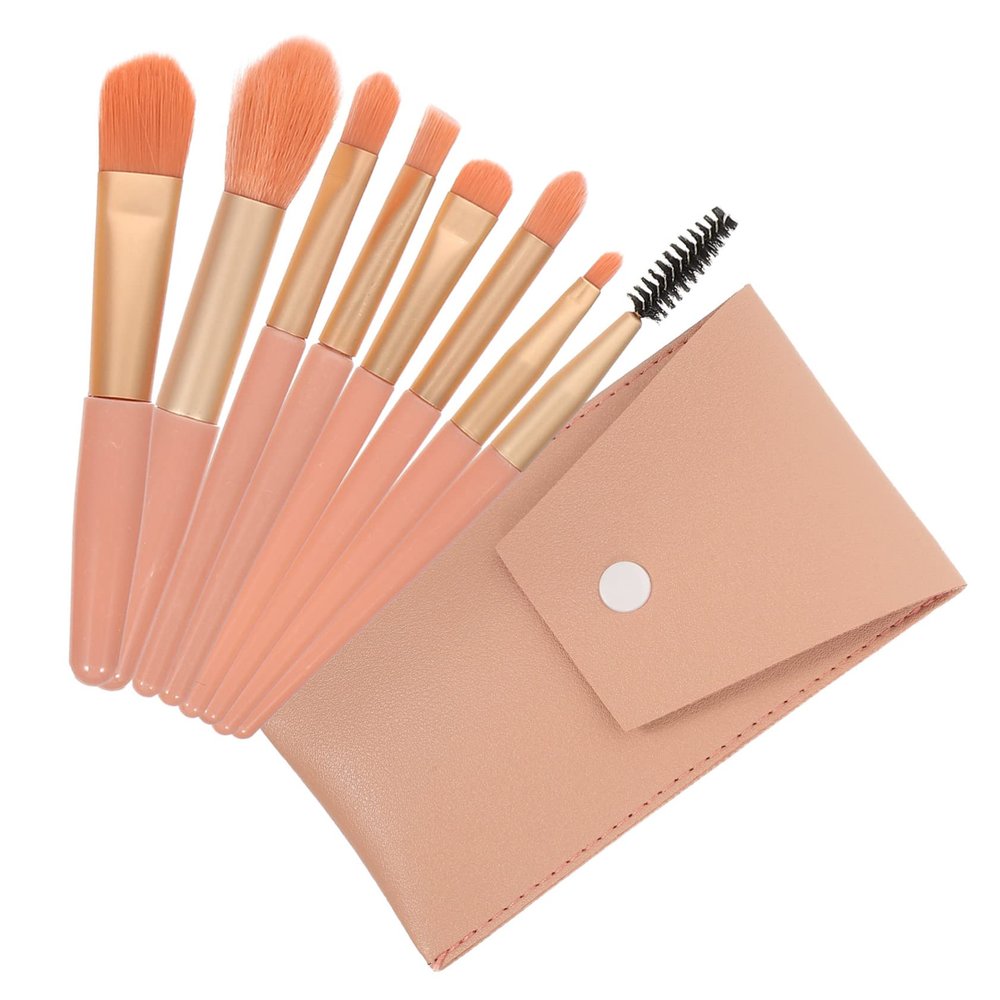 BAZEITFLOW Mini Makeup Brush Set, Pink