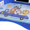 Tbest Kids Travel Tray with Removable Transparent Pouch for Car Seats and Strollers view 2