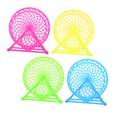 Abaodam 4-Pack Quiet Running Wheels for Small Pets