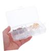 Removable Artificial Fingernails with Finger Rings, 1 Set, White view 4