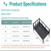 Suixtil Elevated Metal Dog Bed for Large Dogs view 2