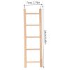 Toddmomy Bird Wooden Ladder for Parrots view 2