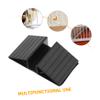 Zerodeko 4-Piece Support Feet for Pet Gates, Triangular Reinforcements for Stable Stair Gates and Freestanding Dog Fences, Black view 3