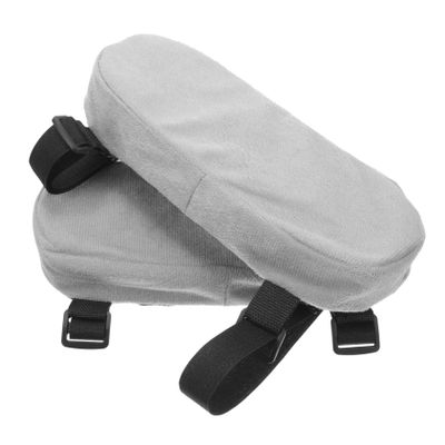 HAKIDZEL 2-Pack Polyester Wheelchair Armrest Pads, Versatile Replacement Cushions for Elbow Relief