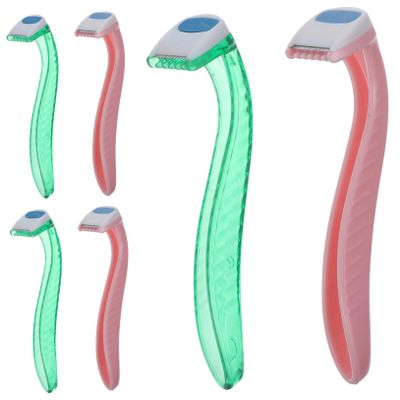 Gogogmee 12-Piece Women's Razors, Portable Hair Removers for Legs and Intimate Areas, Ergonomic Design, Protective Cover, Assorted Colors