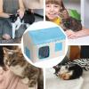 Outdoor Cat House, Insulated Cooling Shelter, Weatherproof Enclosed Pet Cave for All-Season Indoor and Outdoor Use view 4