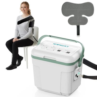 ICENURT Programmable Timer Cold Therapy Device for Shoulder with Quiet Pump