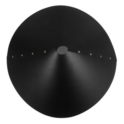 ABS Squirrel Baffle for Birdhouse Pole, Black