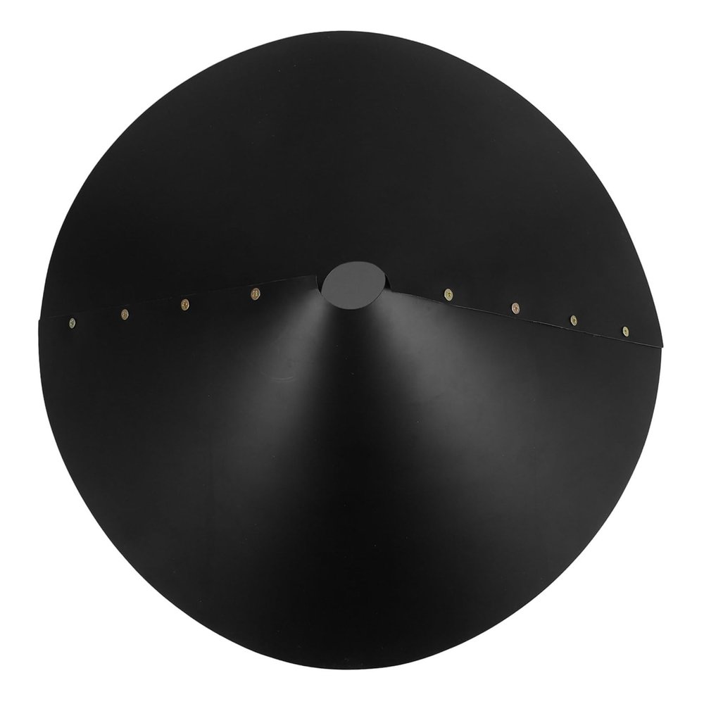 ABS Squirrel Baffle for Birdhouse Pole, Black