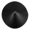 ABS Squirrel Baffle for Birdhouse Pole, Black view 1