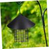 ABS Squirrel Baffle for Birdhouse Pole, Black view 4