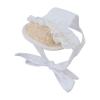 Adjustable Dog Baseball Cap with Bow Strap view 1