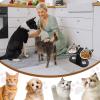 Dog Food and Water Bowl Set with Stand - Small Dog Bowls | Pet Fountain for Kittens, Puppies, Older Pets and Multi-Pet Homes view 3