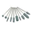 10-Piece Multicolor Ceramic Nail Drill Bits, Polished, Q6.5-pi view 1
