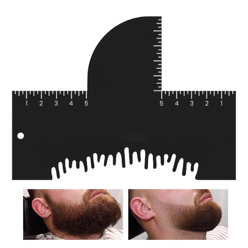 Hairdressing Styling Guide Card with Guide Comb