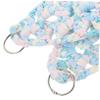 Triangular Parrot Hammock with Cotton Rope and Climbing Net view 3