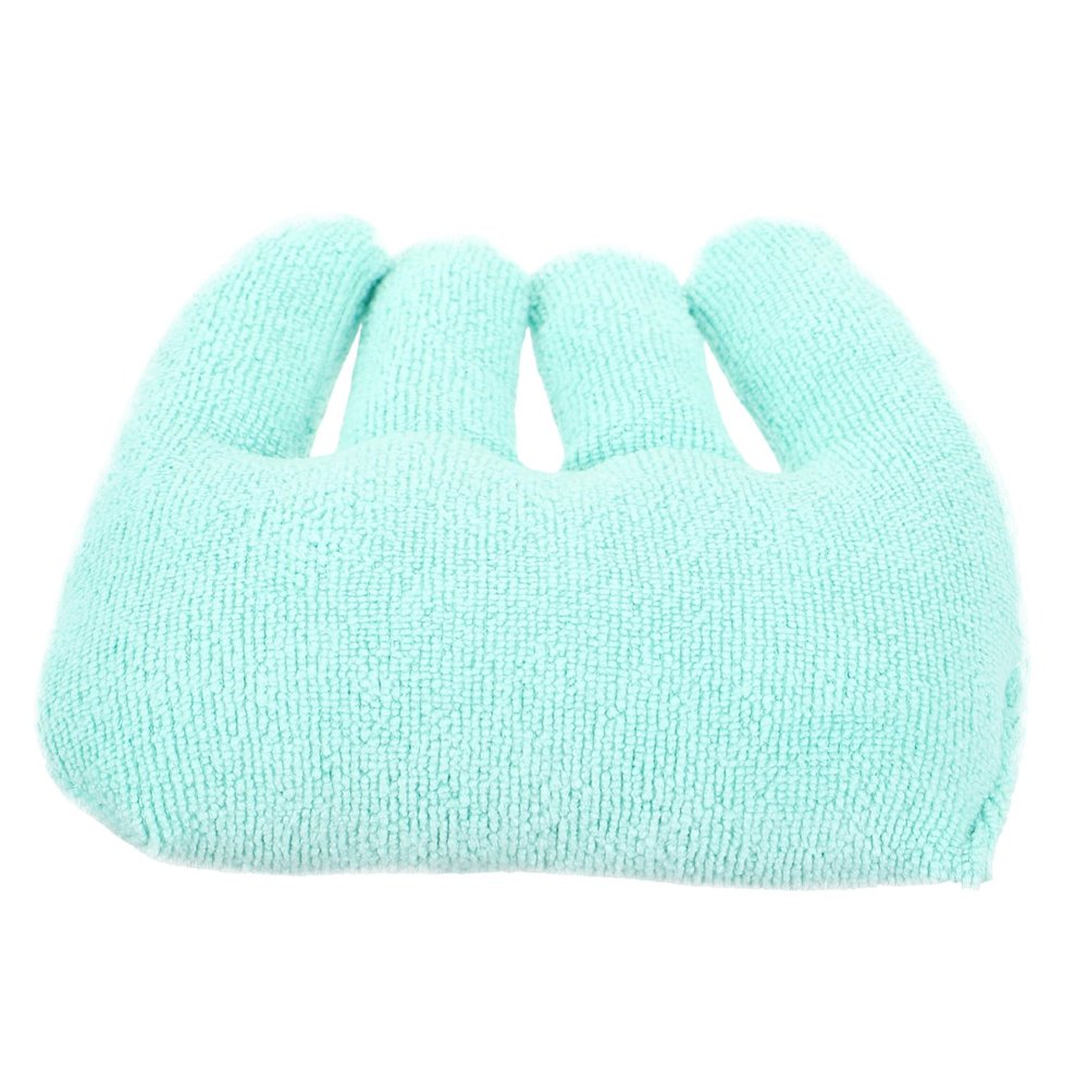 PERSELOSO Finger Support for Hand Rehabilitation, Terry Cloth and Down Cotton, Reusable Anti-Pressure-Sore Finger Training Pad for Older and Bedridden Patients