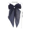 Healvian 2-Pack Large Silk Ribbon Bow Hair Clips for Women view 2