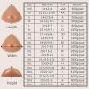 Triangle Silicone Breast Forms, 1 Pair, Self-Adhesive view 4