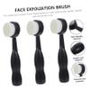 Facial Cleansing Brush with Handle, Standing Design, 3-Pack view 4