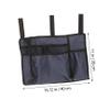 Wheelchair Bag for Strollers and Rollators, Blue Oxford Fabric view 2