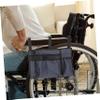 Wheelchair Bag for Strollers and Rollators, Blue Oxford Fabric view 3