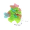 FUNOMOCYA 200-Piece Luminous Heart Wall Stickers view 2