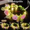 Fall LED Flower Crown Headband Set, 3-Piece view 2
