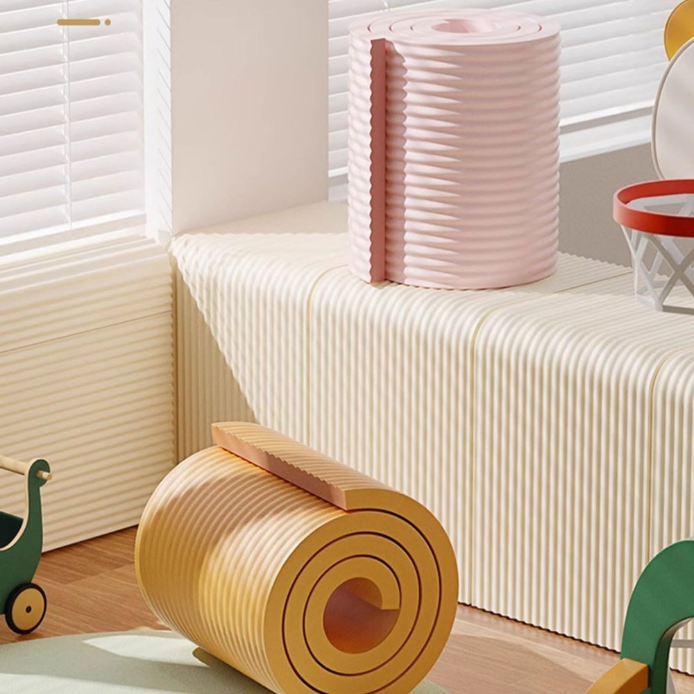 Wall Protection Padding for Beds, White, 20 cm x 5 m