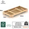 smartwood 70x160 cm Children's Floor Bed with Slatted Base, Wood, Pink, TILA 7 view 3