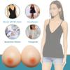 Silicone Teardrop Breast Prosthesis with Realistic Nipples, Adhesive-Free, Cup Size B view 2