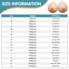 Silicone Teardrop Breast Prosthesis with Realistic Nipples, Adhesive-Free, Cup Size B view 3