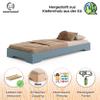 smartwood Kids’ Bed 140 x 200 cm with Slatted Base, Blue, TILA 7 view 2