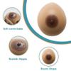 DXDXZDXLUF Silicone Breast Prosthesis, Teardrop, Concave, Reusable, Self-Adhesive, DD Cup view 2