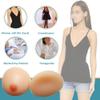DXDXZDXLUF Round Silicone Breast Prosthesis, Flat Underside, Self-Adhesive, Mastectomy, D-Cup view 3