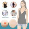 DXDXZDXLUF Silicone Breast Prosthesis, 1 Pair, Flat Bottom, Adhesive-Free, HH Cup view 3