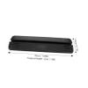 VANZACK 3-Piece Adjustable Plastic Threshold Ramps for Pets and Babies, Impact-Resistant and Slip-Resistant view 2