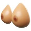 DXDXZDXLUF Silicone Breast Prosthesis, Teardrop Mastectomy Form, Self-Adhesive Insert, Cup A view 1