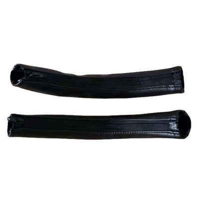 Leather Stroller Handle Cover with Zipper