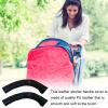 Leather Stroller Handle Cover with Zipper view 2